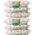 Baby Wipes Bundle 6 Pack 432 Count Fragrance &amp alcohol free thick and quilted for a gentle clean 99% water &amp plant-based ingredients