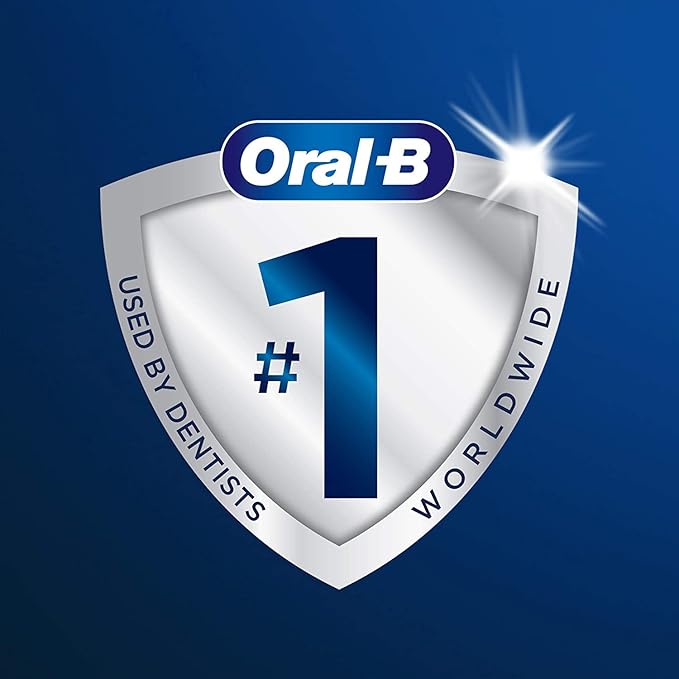 Oral-B Cross Action Replacement Brush Heads for an Oral-B Electric Toothbrush Pack of 6 Black