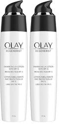 Olay Regenerist Regenerating Face Lotion with Sunscreen SPF 15 Broad SpectrumNo Scent2.5 fl oz(Pack of 2)