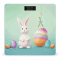 Happy Easter Egg Rabbit Weight Scale Digital Electronic Scales Bathroom Scale Larg LCD Backlight Display High Precisio MeasurementsTempered Glass