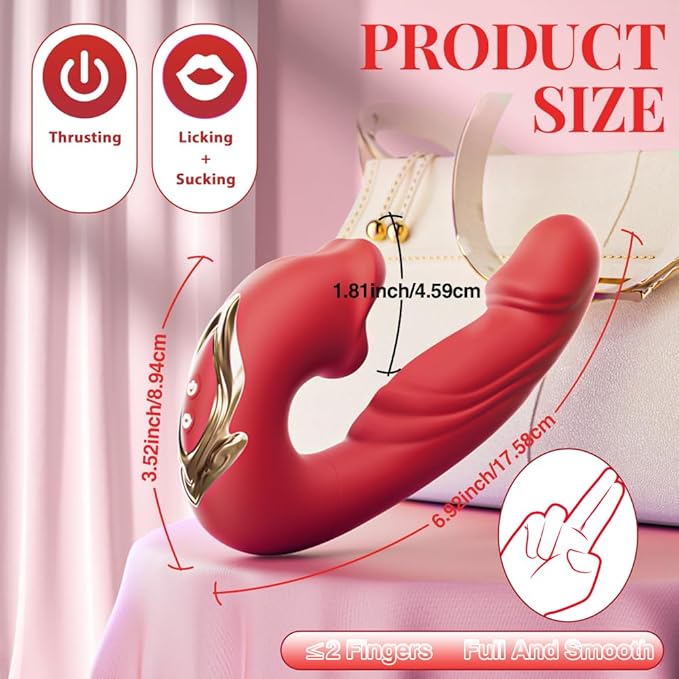 2026 New Portable Vibrating Massager -Clitioral Sucker Relaxes Muscles Heating Modes Viboators Toy Couples- for Body and Back Foot Silent Personal for Sports Massage Adult Tools Relaxation (red3)