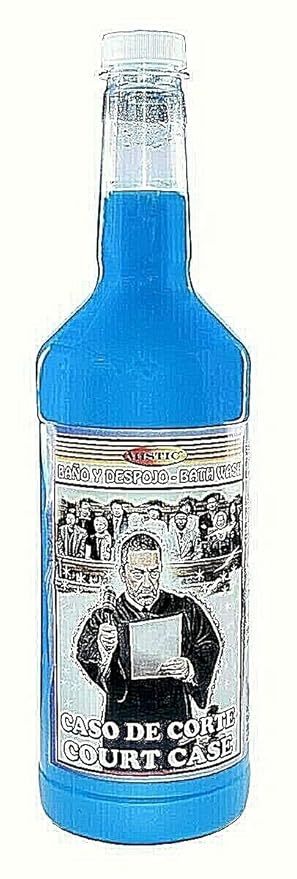 1 Bottle Extra Large Court CASE CASOS DE Corte Bath WASH BANO Y DESPOJO 32OZ Spiritual Magick Wicca