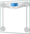 Etekcity Digital Body Weight Bathroom Scale Large Blue LCD Backlight Display High Precision Measurements6mm Tempered Glass 400 Pounds