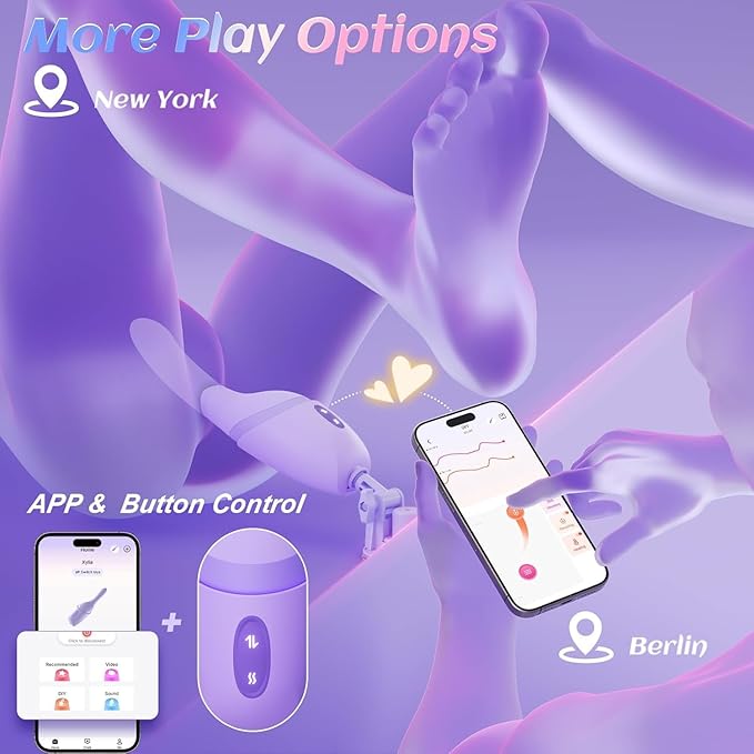 Automatic Stroking Machines Long Distance Viboators Thrusting &amp Vibrating &amp Remoter &amp Heating Mode &amp App Control Y1211