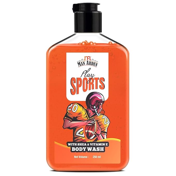 G-Man Arden Play Sports Luxury Body Wash Infused With Shea Butter &amp Vitamin E 250ml