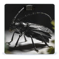 Insect-Black Weight ScaleClear LED Display Bathroom Digital Weighing ScaleTempered Glass Digital Bathroom Scale for Body Weight Capacity Up to 400 Lbs