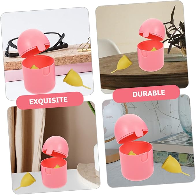NOLITOY 10pcs Storage Box Women Portable Organizer Labs Cleaner for Women Feminine Supply Microwave
