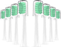 8pcs ToothbrushCompatible for Soocas X3Pro / X3U X5 V1 V2 X1 Brush Teeth(WhiteB)