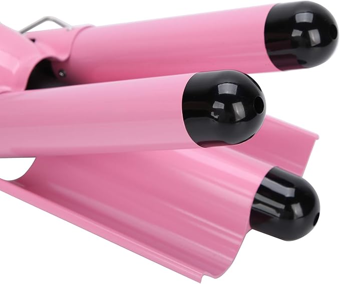 YUYTE 3 Curling Iron Wand Adjustable Hair Waver Crimper with Temperature Control Hair Styling Tool for Waves and Curls