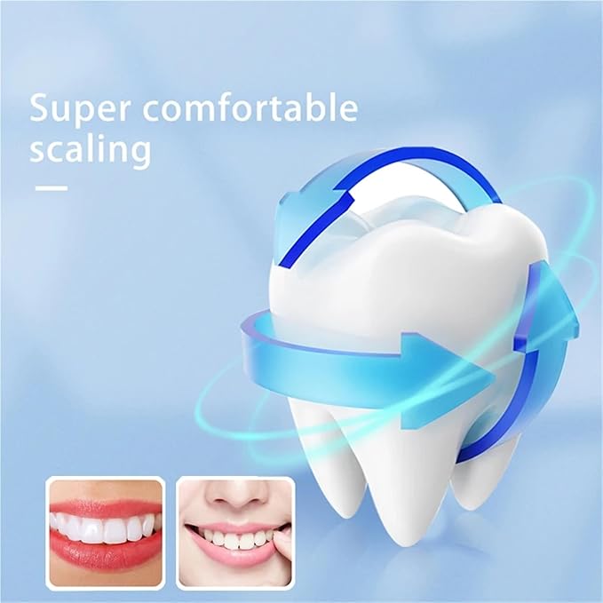 2pcs Rechargeable Rotating Toothbrush - Adult Timer 6 Mode USB Charger with Replacement Heads Set(2002 White Pink)