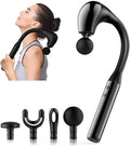 Massage Gun Deep Tissue with Extended Handle Revolutionary U-Shaped Back Massager Body Massager for NeckShoulderLeg