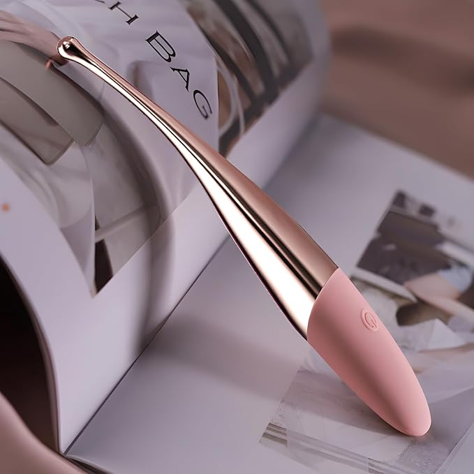 CHARMING Personal Eye Massager with Waterproof Vibration for Full Body Massage Use Promotes Essence Absorption Relieves Fatigue - Pink