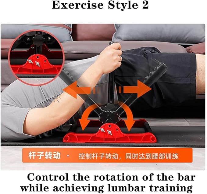 Lumbar Massager Lumbar Exerciser Home Lumbar Support Lumbar Traction Back Stretch Correct Lumbar Spine