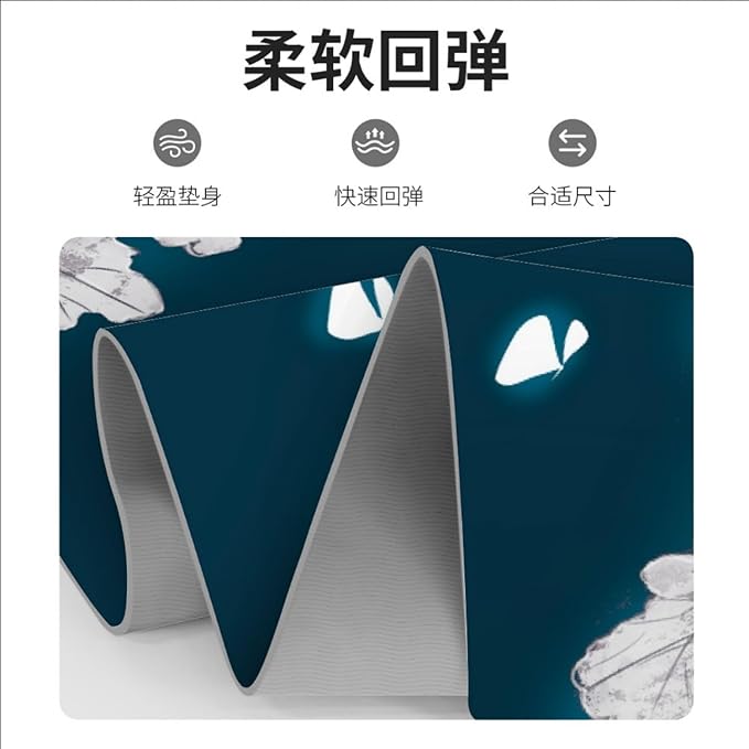 运动健身舞蹈 Yoga Fitness Workouts Massage 瑜伽垫双面防滑耐磨地垫加宽柔软回弹 Yoga Fitness Workouts Massage 瑜伽健身垫 HomeOffice Body electric massagers
