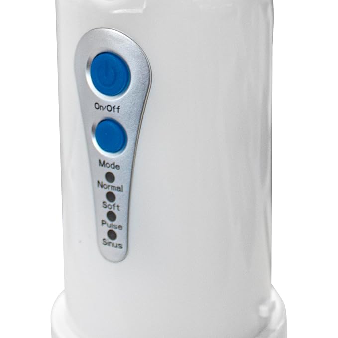Water Flosser Professional Cordless for Teeth - Portable Rechargeable Dental Water Flosser Pik + Nasal Irrigator Travel Set 150ML Tank - 4 Modes - MagicWash by Vivid