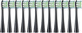 Replacement Brush Heads Soft Bristle Clean Nozzles Compatible for X/X PRO/ Z1/ F1/ One/Air 2 /SE Sonic Electric Toothbrush(12Black)