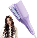 32mm Curling Iron Hair Crimper Waver Wave Curling Iron with Anti-ScaldIonic Deep Waver Hair Curler Crimping Tool