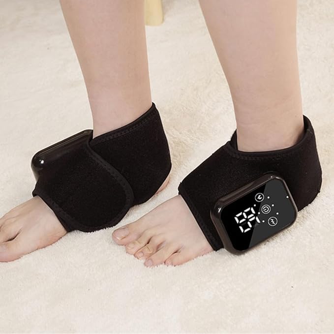 Rechargeable Foot and Ankle Warmer Massagers 3 Therapy 3 Heat Level Ergonomic Design