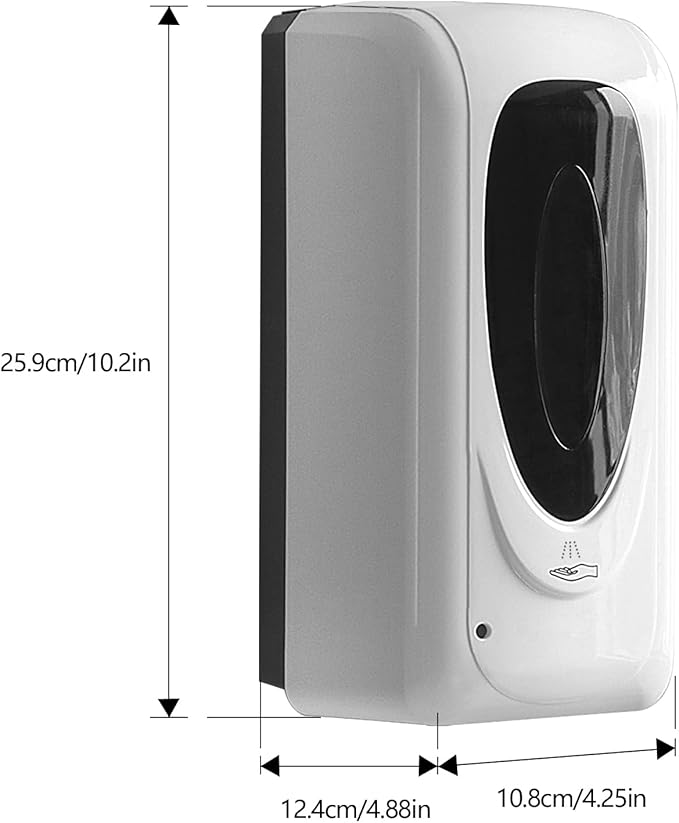 Automatic Hand Sanitizer Dispenser Wall Mount Liquid Hand Sanitizer Spray Dispenser 33oz/1000ml Touchless Hand Soap Dispenser for Commercial Industrial Hospitals Office Public