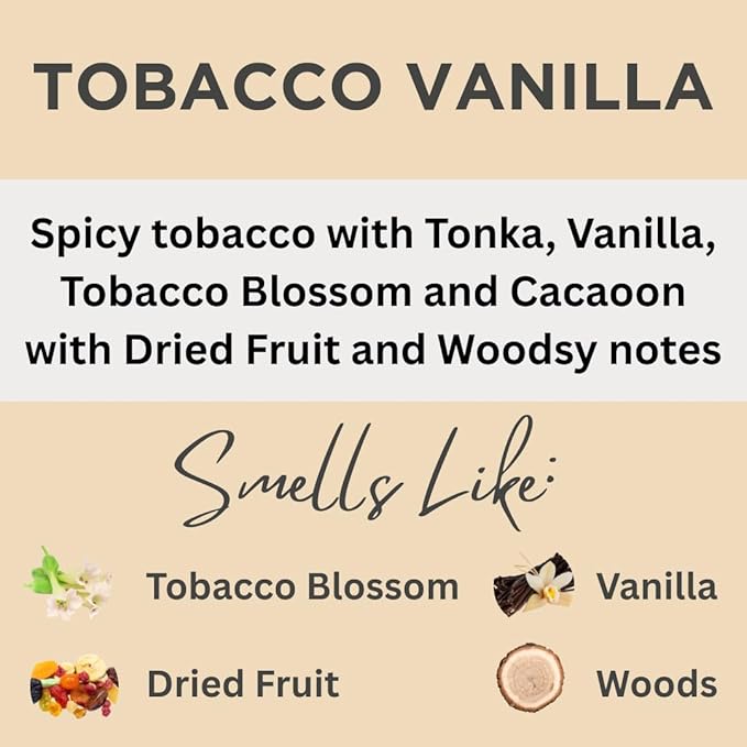 Black Canyon Tobacco Vanilla Scented Body Wash 16 Oz (2 Pack)