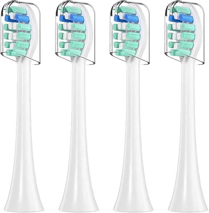 4-16pcs Toothbrush Replacement HeadsCompatible for PH Replacement Heads Electric Brush Head for 4100 5100 6100 9023(4pcs Green)