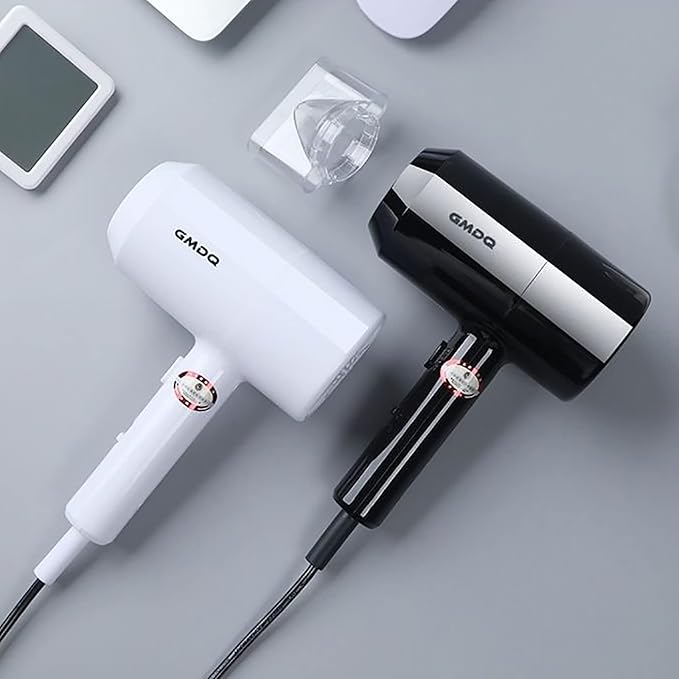 Hotel Wall Mounted Hair Dryer for BathroomRestroom Professional Blow Dryerwith Stand RackSpecialised Motor for SalonFast Drying - Gifts【Massage CombScrews+ Adhesive】 110V