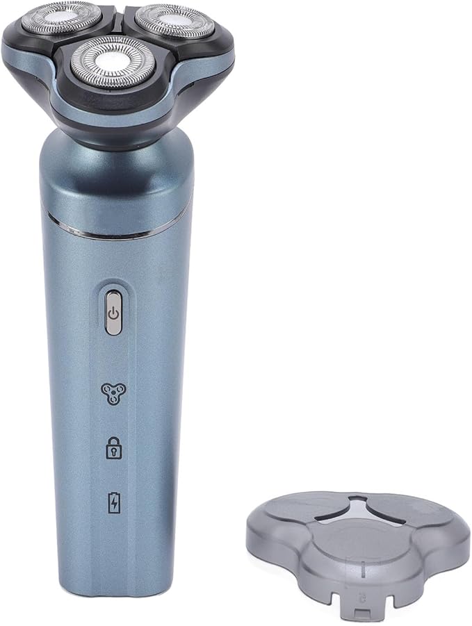 3 in 1 Electric Shaver for Men Rechargeable Electric Shaver Water Proof Cordless Portable Trimmer with Nose Hair Trimmer Sideburns Trimmer