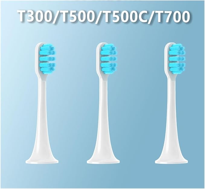 20pcs Replacement Toothbrush HeadsCompatible for T300/T500/T500C/T700 Vacuum