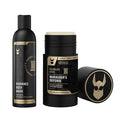 Men's Body Wash &amp Natural Deodorant Bundle by The Beard Struggle - Leaves Refreshed &amp Moisturized All Day Long - Gold Collection - Valhalla's Gates