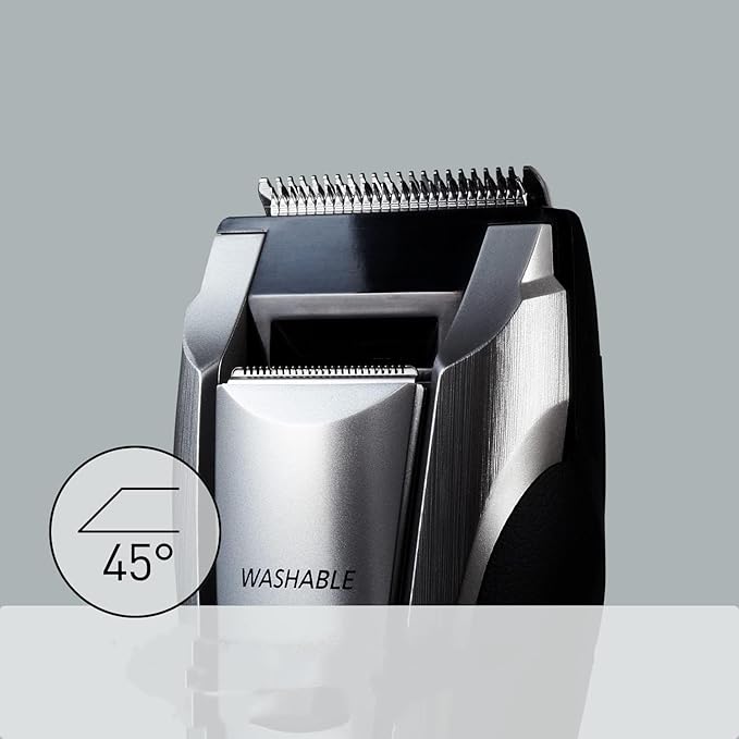 1-10mm 11-20mm 1.5mm Comb And Blade for Panasonic ER-GB80-S Multi-Groomer Men’s Trimmer for Beard/Hair/Body Comb 39 Trim Length Settings Blade with 3 Kits Corded/Cordless Operation ER-GB80-S(4pcs)