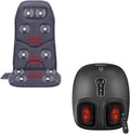 COMFIER Back Massager with Heat &amp Upgrade Foot Massager