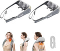 Massagers for Neck and Shoulder with Heat Shoulder Back Neck Massager for Pain Relief Deep Tissue Simulate Human Hand Grasping and Kneading (2Pcs)