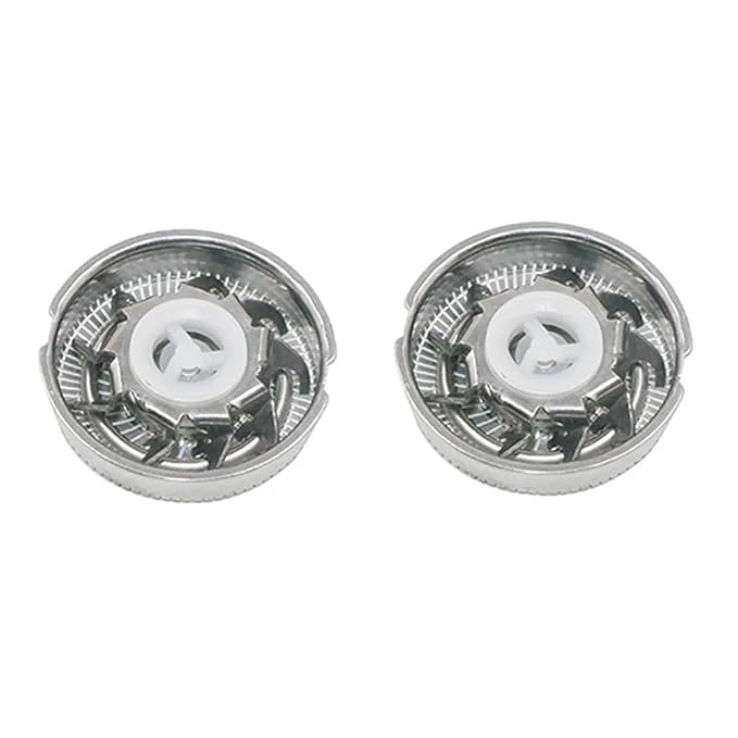B15C 9 Piece Shaving Shaver Head Double Ring Blade Replacement AccessoriesCompatible For FlycoCompatible For Razor FR6
