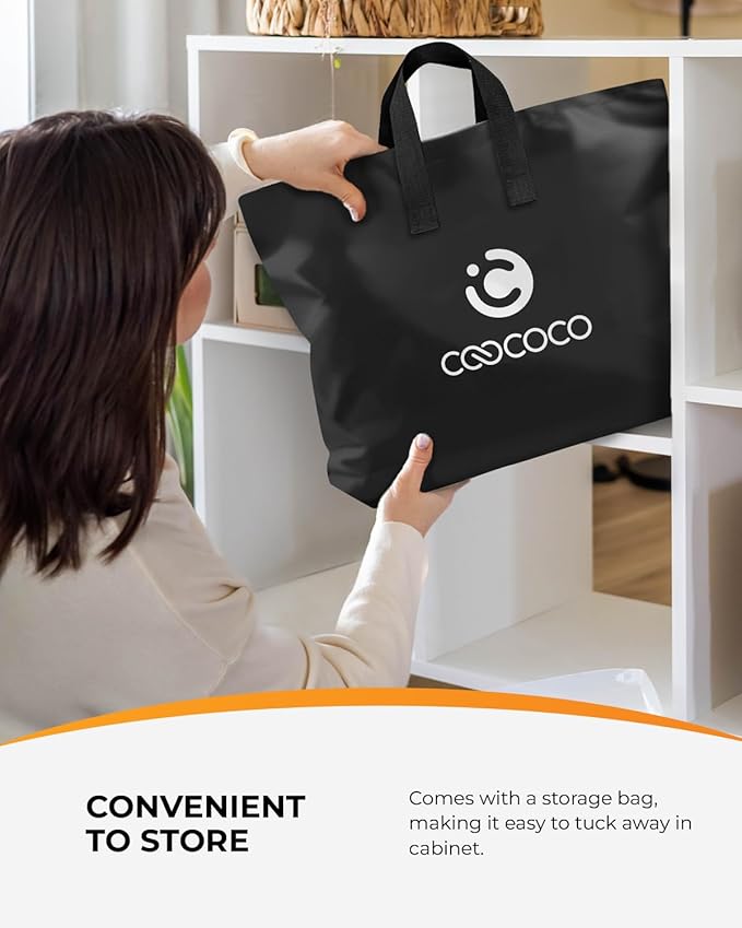 CooCoCo Plantar Fasciitis Foot Massager &amp Vibration Back Massager