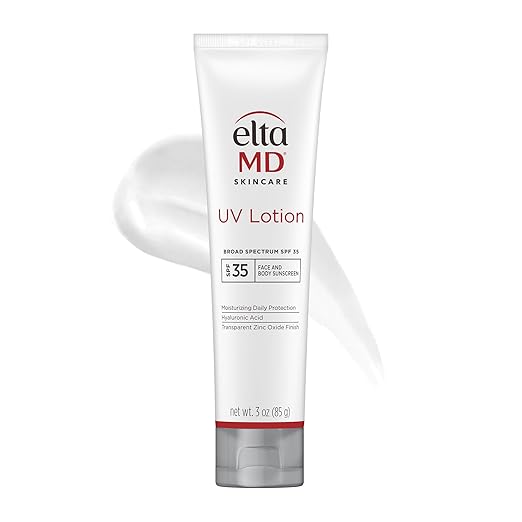 EltaMD UV Lotion Body Sunscreen SPF 30+ Sunscreen Body Lotion with SPF Made with Zinc Oxide and Hyaluronic Acid