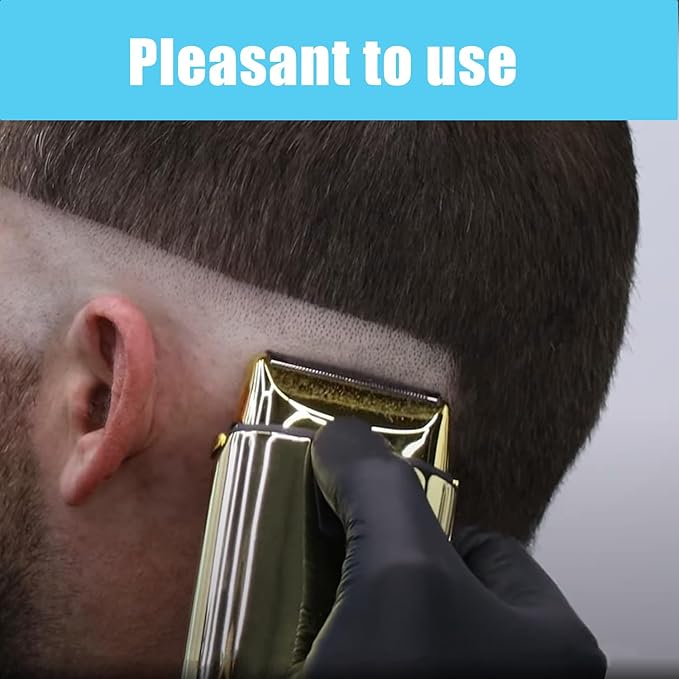 2PCS Replacement Foil and Cutters for BaBylissPRO Barberology Electric Shaver Double Foil Shaver Replacement Head Compatible with BaBylissPRO FXFS2 Shaver (Gold)