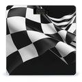 Black White Formula Checkered Flags Pattern Weight Scale Large Bathroom Scales Digital Weight with Bright LED Display Non Slip Automatic Weighing Scale Fashion Weighing Machine for Body