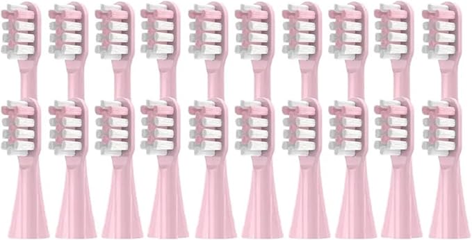 Replacement Toothbrush HeadCompatible for SEAGO S2/S5/S10/SK2/SG972/S2X/SG851(Gray)