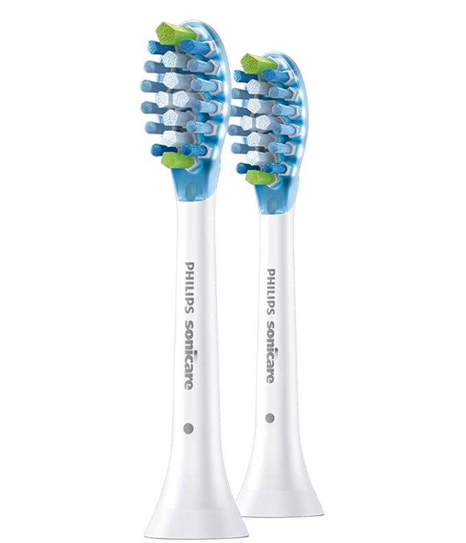 Genuine Philips Sonicare Adaptive Clean replacement toothbrush heads HX9042/64 White 2-pk
