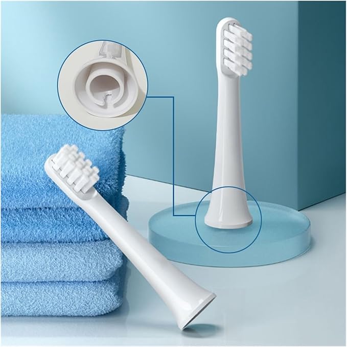 Electric Toothbrush Head Compatible for T100 20Pcs(20Pcs Pink)