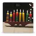 Kwanzaa Candles Bathroom ScaleHighly Accurate Digital Weighing Machine for People Bright LED Display Weight Scale for The Aldult Home Use