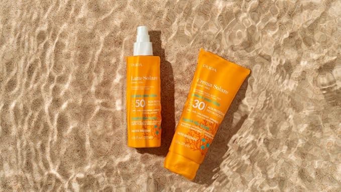 PUPA Milano Multifunction Invisible Water Resistant Sunscreen Spray SPF 30 - Fresh And Pleasant Scent - Stimulate The Production Of Melanin - Super Fast Drying - Prevents Skin Dehydration - 6.7 Oz