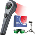 Handheld Red Light Therapy with StandNear Infrared Light Therapy Devices for Pain Relief Joint and Muscle Pain for Pets(4 * 808nm+14 * 650nm)