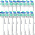 16-32pcs Replacement Toothbrush HeadsCompatible for 1100 2100 4100 4300 5100 5300 6100 6500 Brush Head(16pcs)