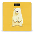 Digital Bathroom Scale for Body Weight Scale with Bright LCD Display High Accuracy Step-On Technology Auto On/Off Cute Cartoon Polar Bear Digital Scales 400 Lbs /180kg