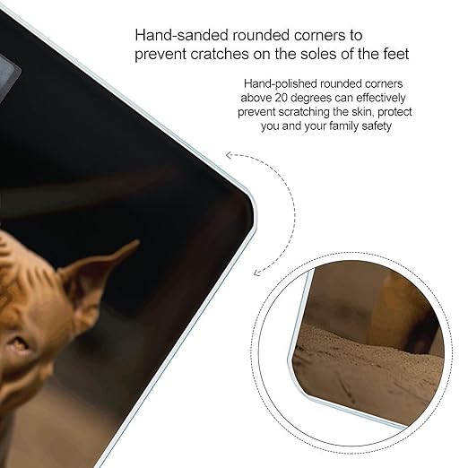Pitbull Dogs Weight Scale for Body Weight Digital Bathroom Scale High Capacity Accurate Digital Weighing Scales and Easy-to-Read on Backlit LCD Display Scales