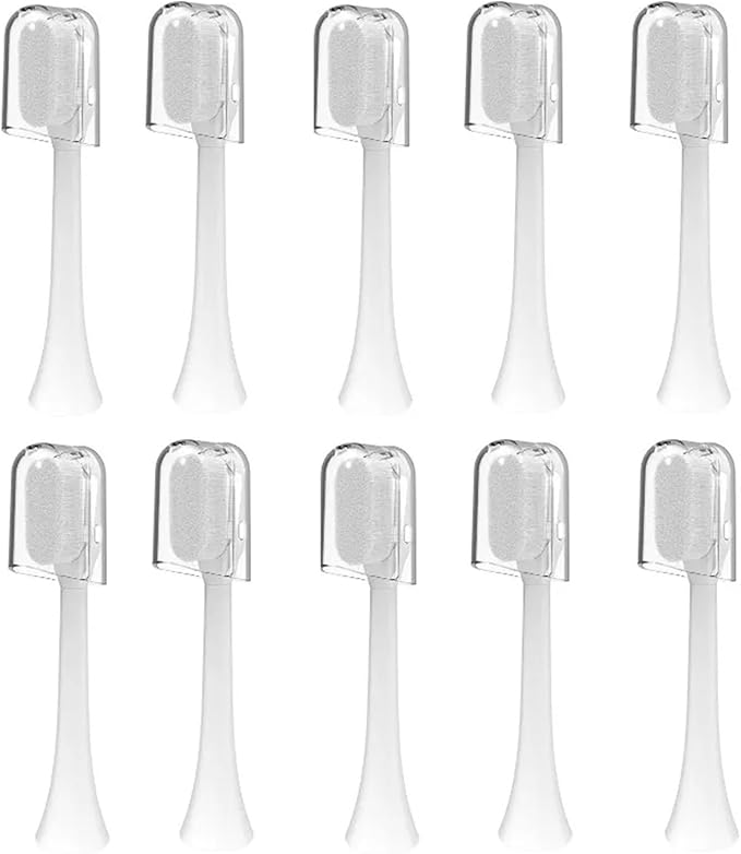 5/10pcs Brush HeadsCompatible for Phili SonicareElectric Toothbrush(White)