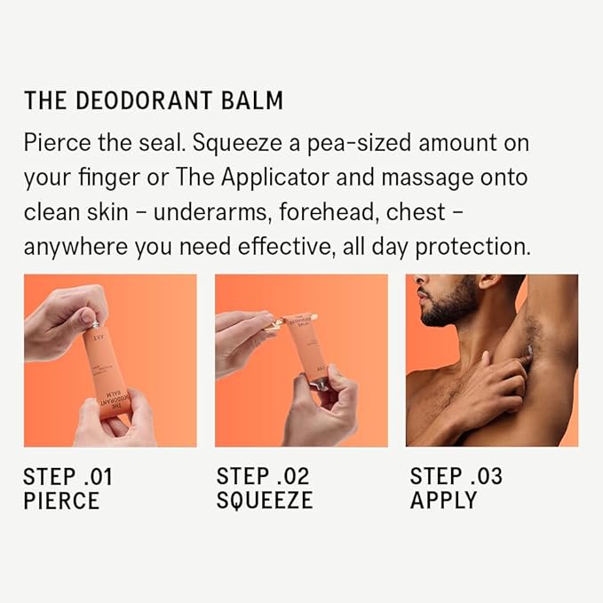 AKT Deodorant Balm 1.7 Fl Oz Natural Deodorant for Men and Women Award-Winning Multi-use Cream Deo Without Aluminum Sc.03 The Onsen Plastic Free All Genders