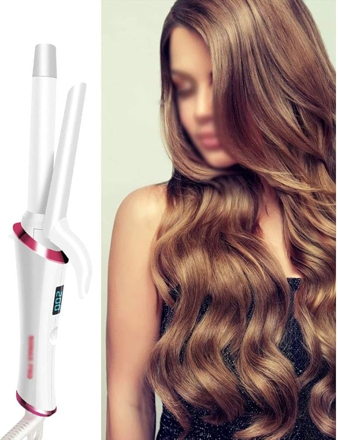 Professional Curling Iron Ceramic Curling Wand Roller Beauty Styling Tools with LCD Display 9mm Hair Curler