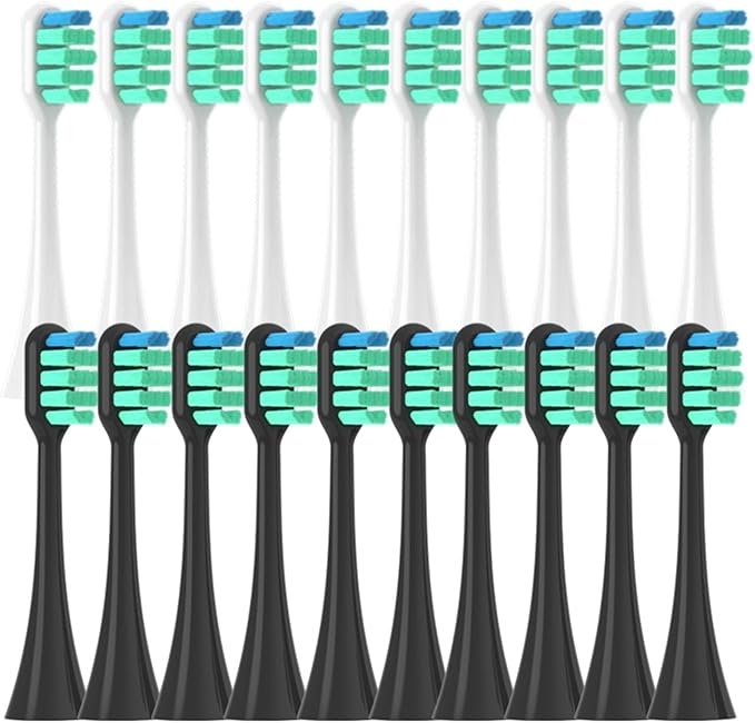 10PCS Replaceable Brush Heads Compatible for DC01(10Black)